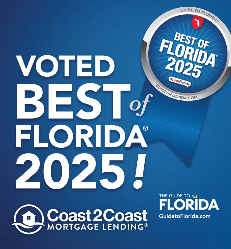 Coast 2 Coast Mortgage voted Best of Florida 2025